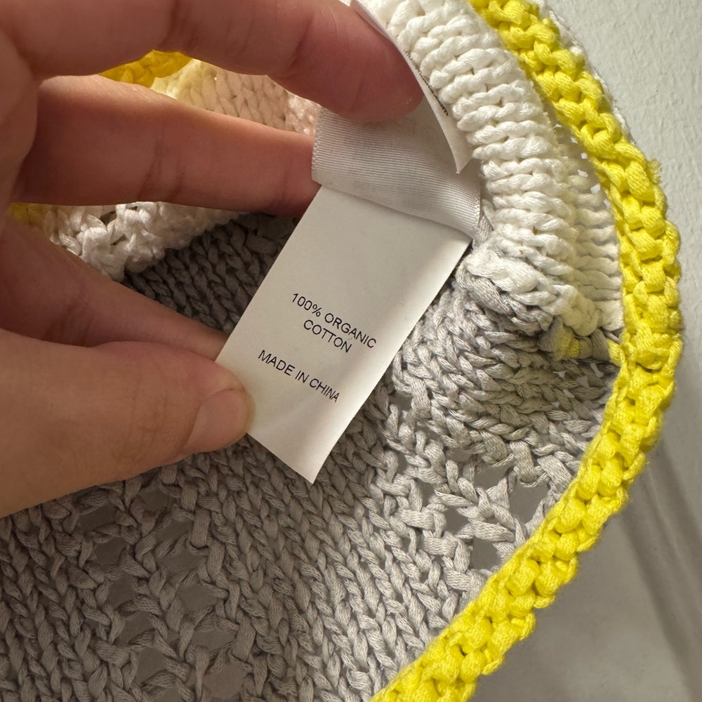 Yanyan Textured Knit Top In Cream — image 4 of 4